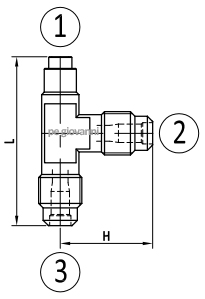 schraderventil t-stueck